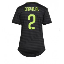 Real Madrid Daniel Carvajal #2 Tredje Tröja Dam 2022-23 Korta ärmar